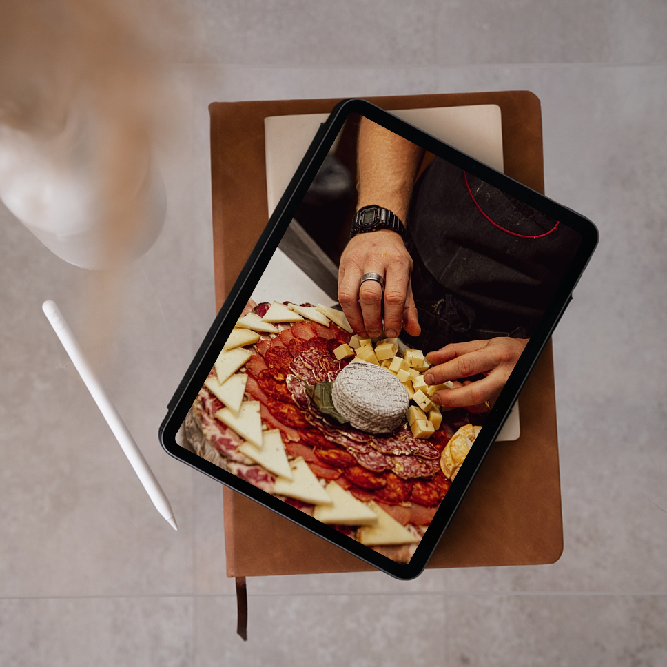 Fromagerie de Champaret, mockup projet