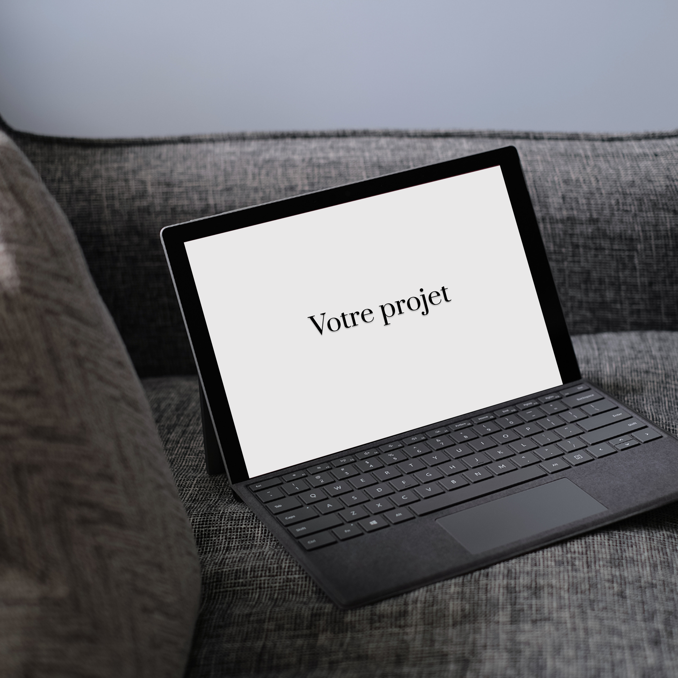 Votre future projet, mockup projet